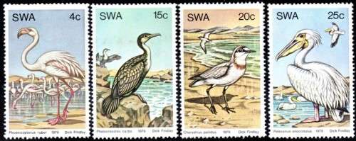 SWA - 1979 Water Birds Set MNH SACC 339-342