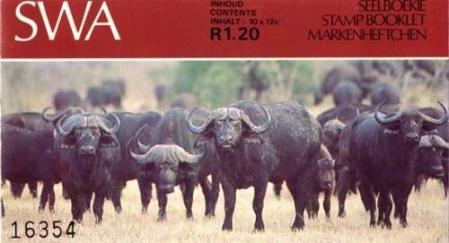 SWA - 1986 Buffalo Booklet MNH SACC 471