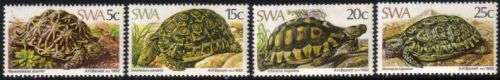SWA - 1982 Tortoises Set MNH SACC 399-402