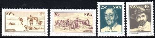 SWA - 1983 75th Anniv of Discovery of Diamonds Set MNH SACC 420-423