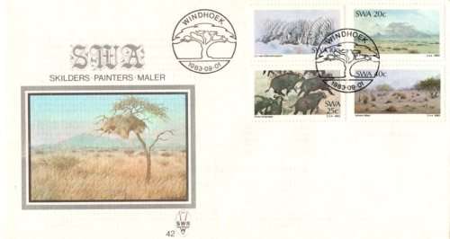 SWA - 1983 Painters FDC 42