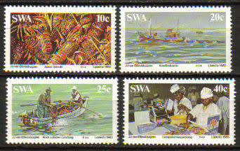 SWA - 1983 Lobster Industry Set MNH SACC 428-431