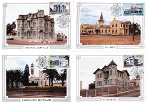 SWA - 1984 Buildings of Swakopmund Maxi Card Set