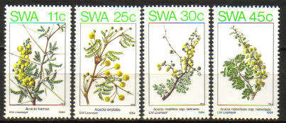SWA - 1984 Spring Acacia Trees MNH Set SACC 445-448
