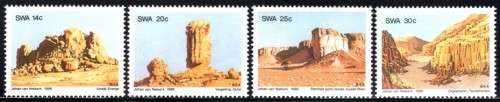 SWA - 1986 Rock Formations Set MNH SACC 473-476