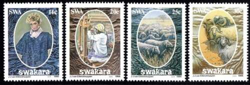 SWA - 1986 Karakul Industry Set MNH SACC 477-480