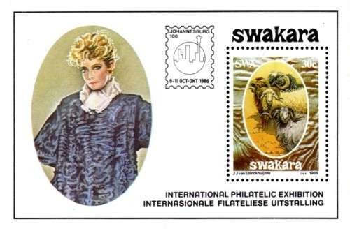 SWA - 1986 Karakul Industry Philatelic Foundation MS MNH SACC 480a
