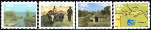 SWA - 1986 Caprivi Strip Set MNH SACC 481-484