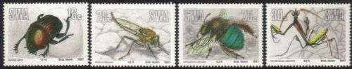 SWA - 1987 Useful Insects Set MNH SACC 490-493