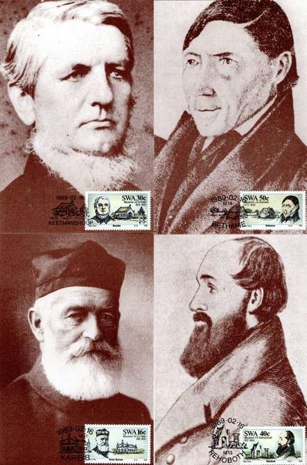 SWA - 1989 German Missionaries Maxi Card Set