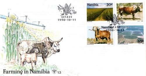 Namibia - 1990 Farming FDC 1.3
