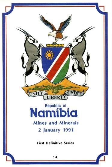 Namibia - 1991 Minerals and Mining FDF 1.4