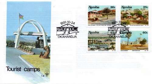 Namibia - 1991 Tourist Camps FDC 1.8