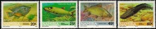 Namibia - 1992 Freshwater Angling Set MNH SACC 51-54