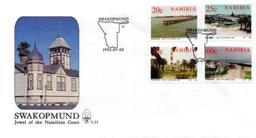 Namibia - 1992 Centenary of Swakopmund FDC 1.11