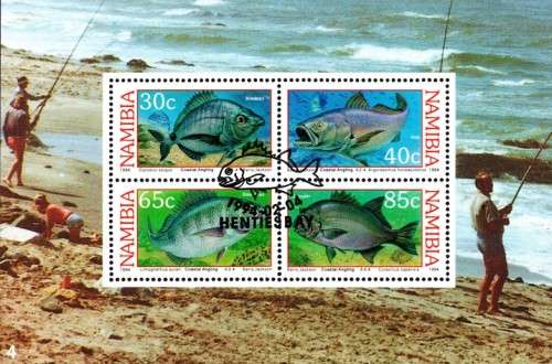 Namibia - 1994 Coastal Angling MS Used SACC 103