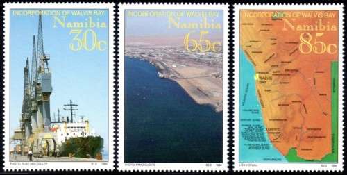 Namibia - 1994 Incorporation of Walvis Bay Set MNH SACC 104-106