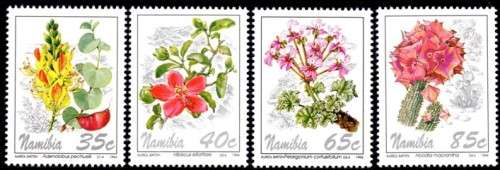 Namibia - 1994 Flowers of the Namib Set MNH SACC 108-111