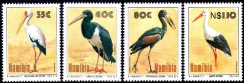 Namibia - 1994 Storks Set MNH SACC 112-115