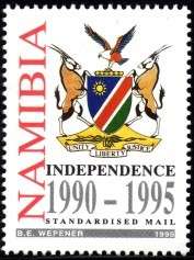 Namibia - 1995 5th Anniversary of Independence MNH SACC 125