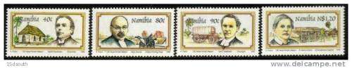 Namibia - 1995 125th Anniversary of Finnish Missionaries Set MNH SACC 130-133