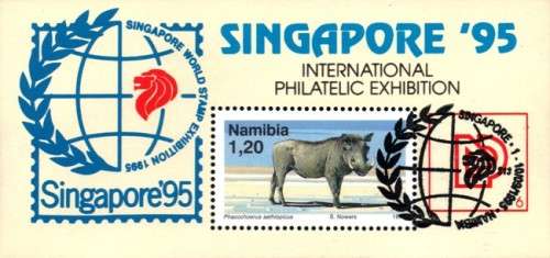 Namibia - 1995 Singapore '95 MS Used SACC 138