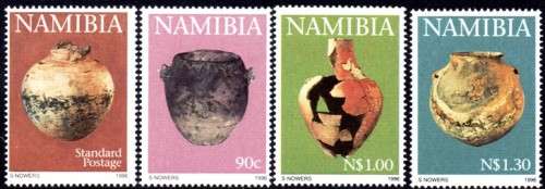 Namibia - 1996 Early Pottery Set MNH SACC 161-164