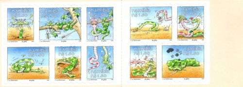 Namibia - 1999 Yoka Snake Booklet SACC 294a
