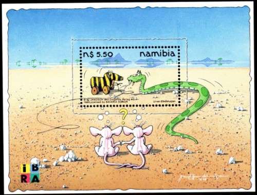 Namibia - 1999 IBRA Tigerente MS MNH SACC 298