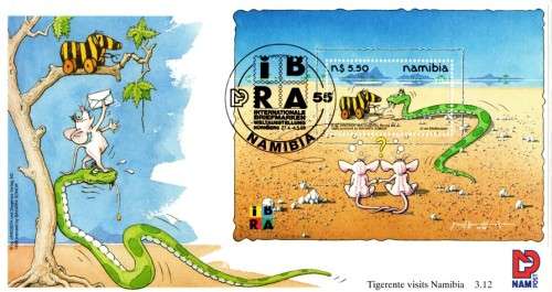 Namibia - 1999 IBRA Tigerente FDC 3.12