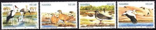 Namibia - 1999 Wetland Birds Set MNH SACC 303-306