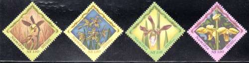 Namibia - 1999 Orchids Set MNH SACC 308-311