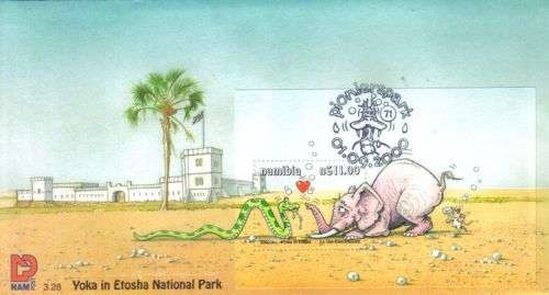 Namibia - 2000 Yoka MS FDC 3.28