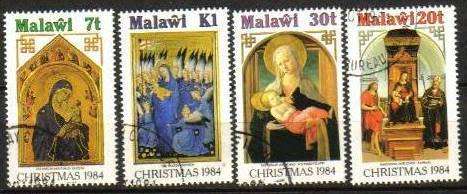 Malawi - 1984 Christmas Set Used SG 716-719