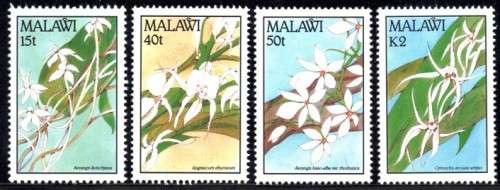 Malawi - 1990 Orchids Set MNH SG 848-851