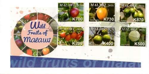 Malawi - 2016 Wild Fruits FDC
