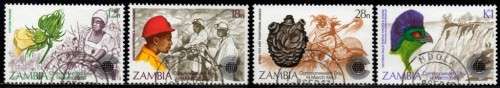 Zambia - 1983 Commonwealth Day Set Used SG 379-382