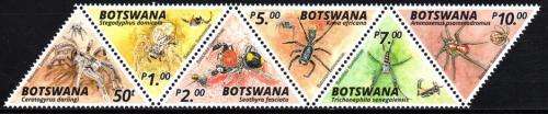 Botswana - 2020 Spiders Set MNH