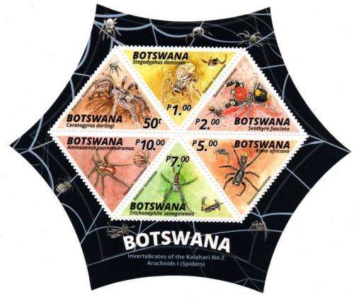 Botswana - 2020 Spiders MS MNH