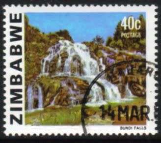 Zimbabwe - 1983 40c Additional Value to Definitive Used SG 588a