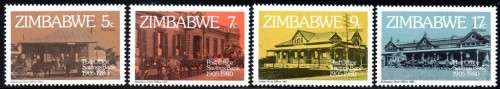 Zimbabwe - 1980 Post Office Savings Bank Set MNH SG 597-600