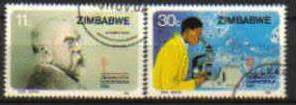 Zimbabwe - 1982 Centenary of Discovery of TB Set Used SG 620-621