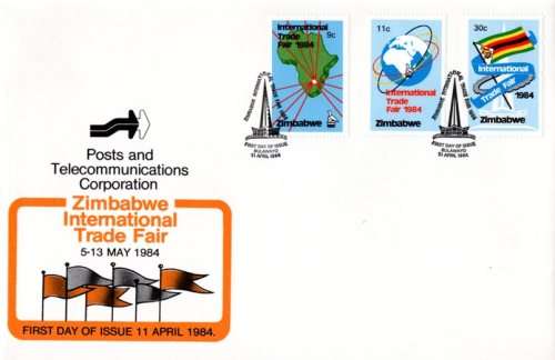 Zimbabwe - 1984 Zimbabwe International Trade Fair FDC