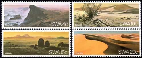 SWA - 1977 Namib Desert MNH Set SACC 306-309