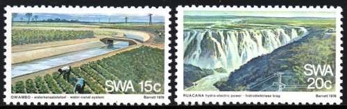 SWA - 1976 Water Supply Set MNH SACC 304 & 305