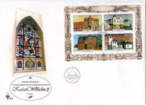 SWA - 1981 Luderitz Buildings MS FDC S4