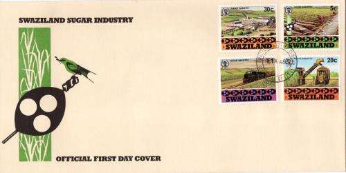 Swaziland - 1982 Sugar Industry FDC SG 408-411