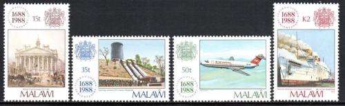 Malawi - 1988 300th Anniversary of Lloyds of London Set MNH SG 805-808