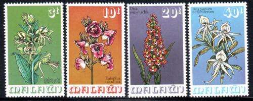 Malawi - 1975 Orchids Set MNH SG 491-494