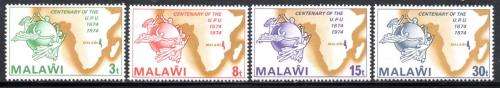 Malawi - 1974 Centenary of UPU Set MNH SG 457-460